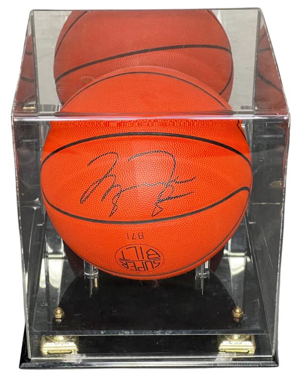 Michael Jordan Autographed Basketball- Barcelona O (1 of 4)