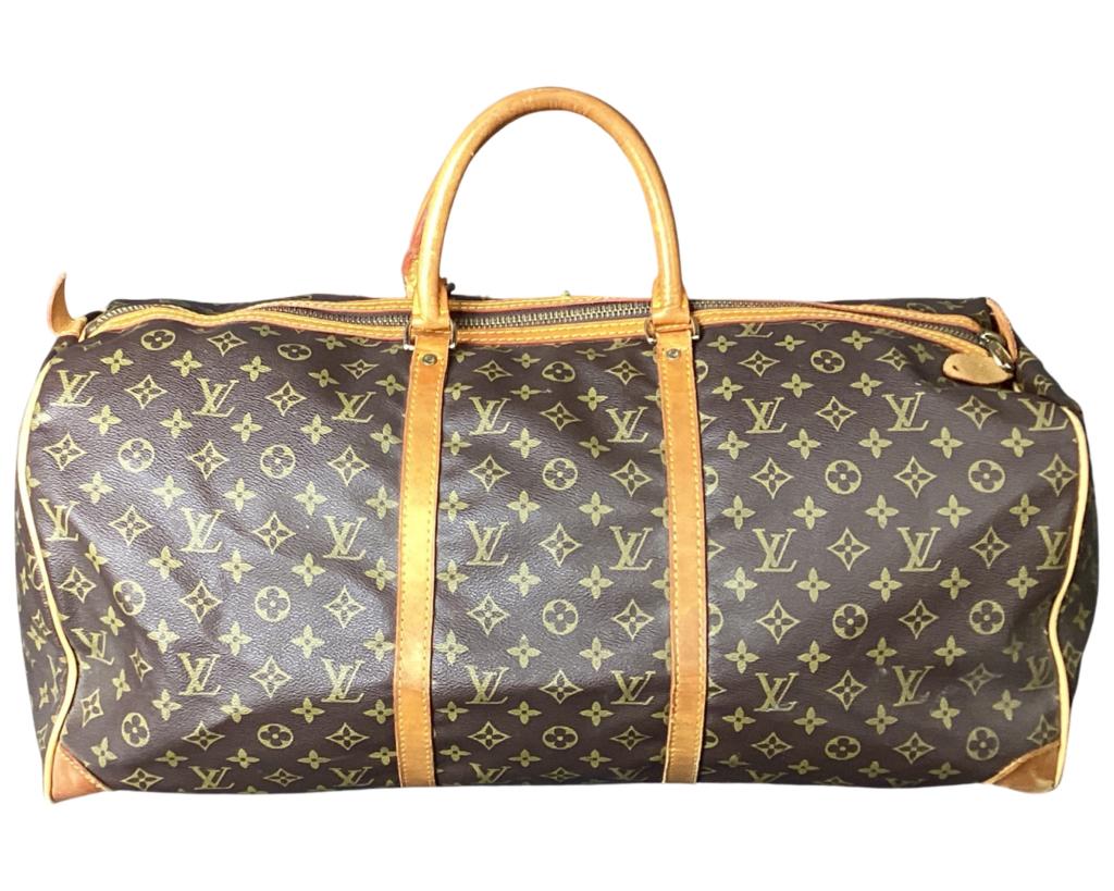 Louis Vuitton Brown Monogram Duffel/ Sutchel Bag (1 of 6)