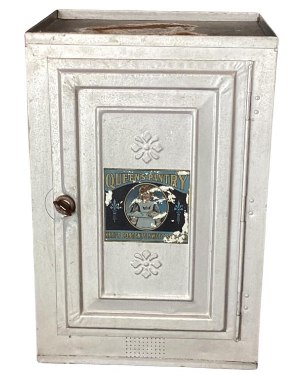 Antique Queen's Pantry Pie Safe/ Bread Box (1 of 6)