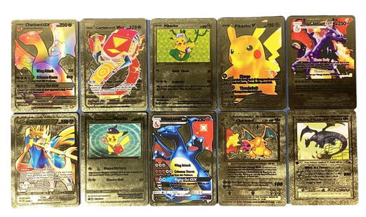30 Cartas Pokemon Gx Aliados Shiny V Vmax + Meowth Vmax
