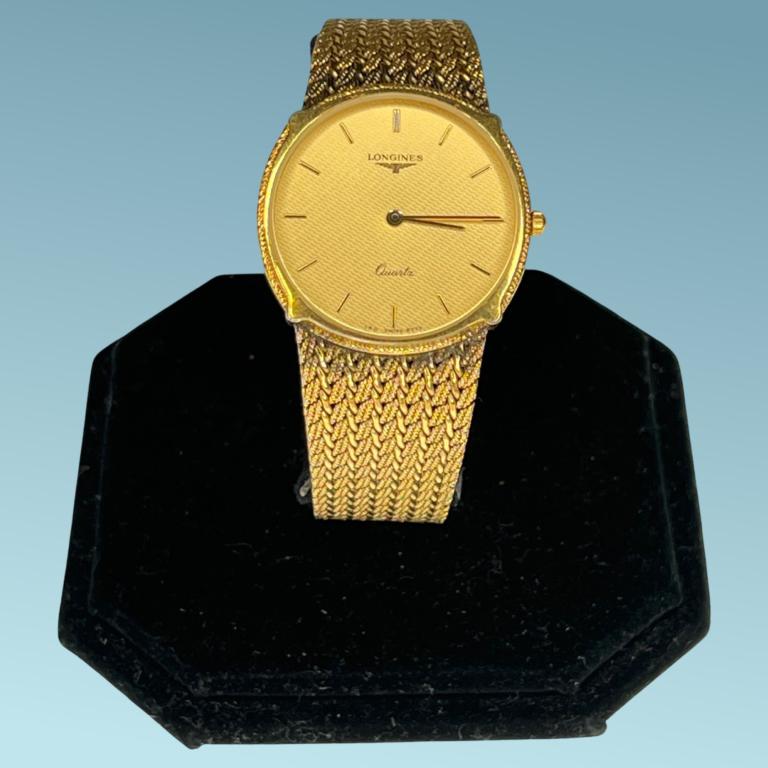 Longines gold plated shop mens watch