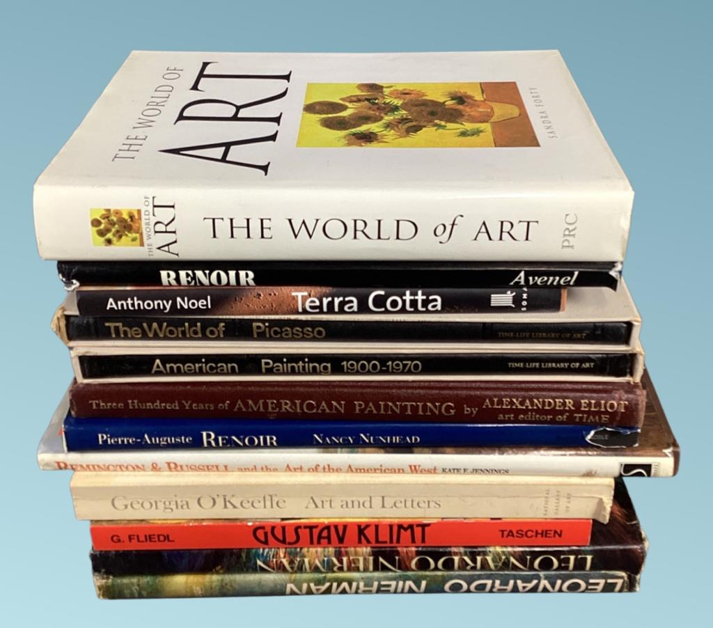 Group Of Art Coffee Table Books (1 of 6)