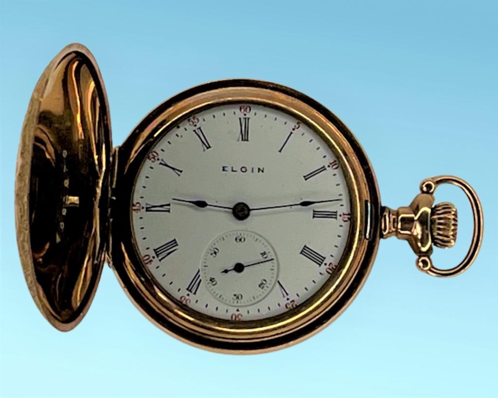 Antique Elgin Ladies Pocket Watch- GF Case (1 of 8)