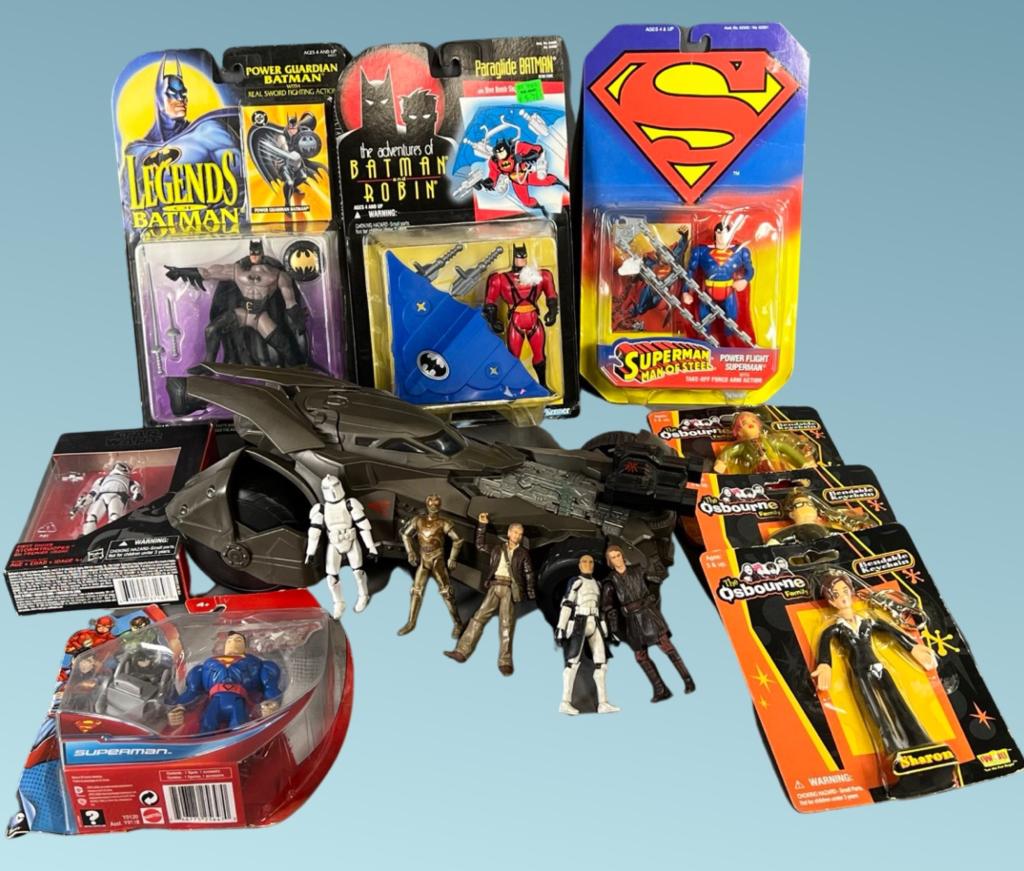 Vintage Super Heroes, Star Wars Action Figures (1 of 4)