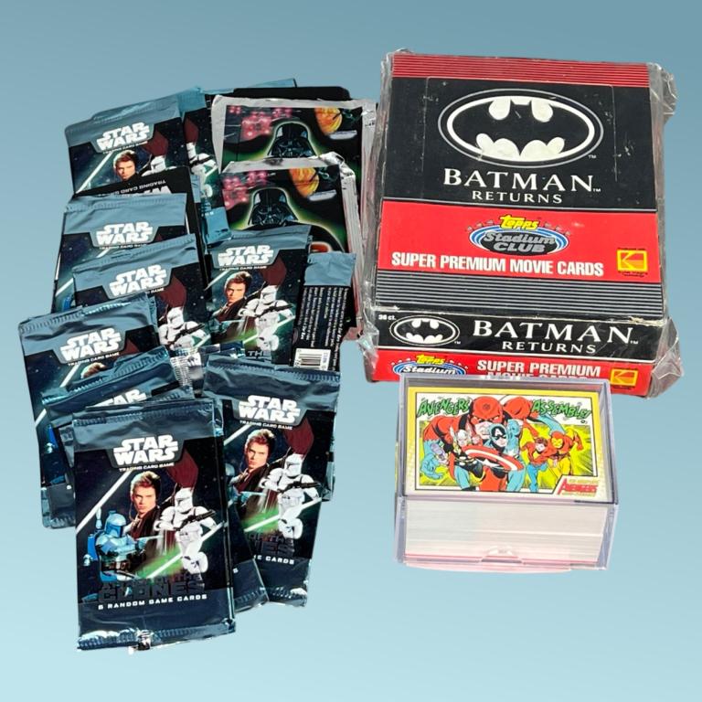 Star Wars/ Batman/ Avengers Trading Cards (1 of 5)
