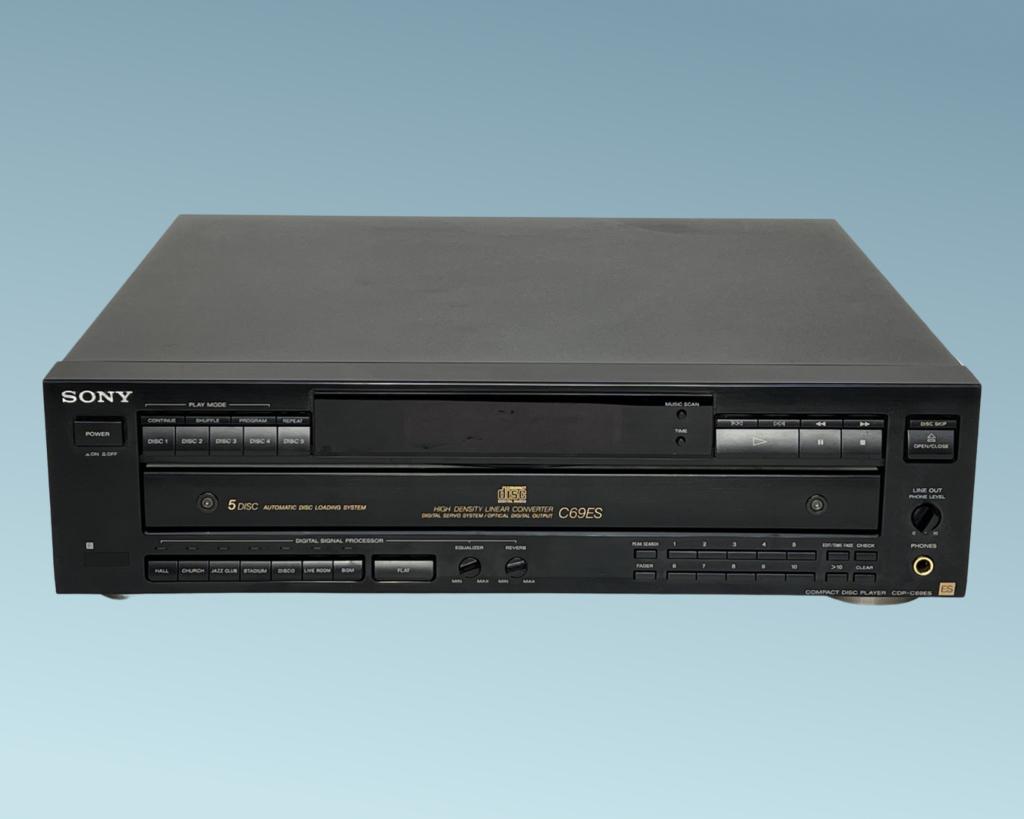 Sony CDP-C69ES CD Player 5 Disc Changer (1 of 5)