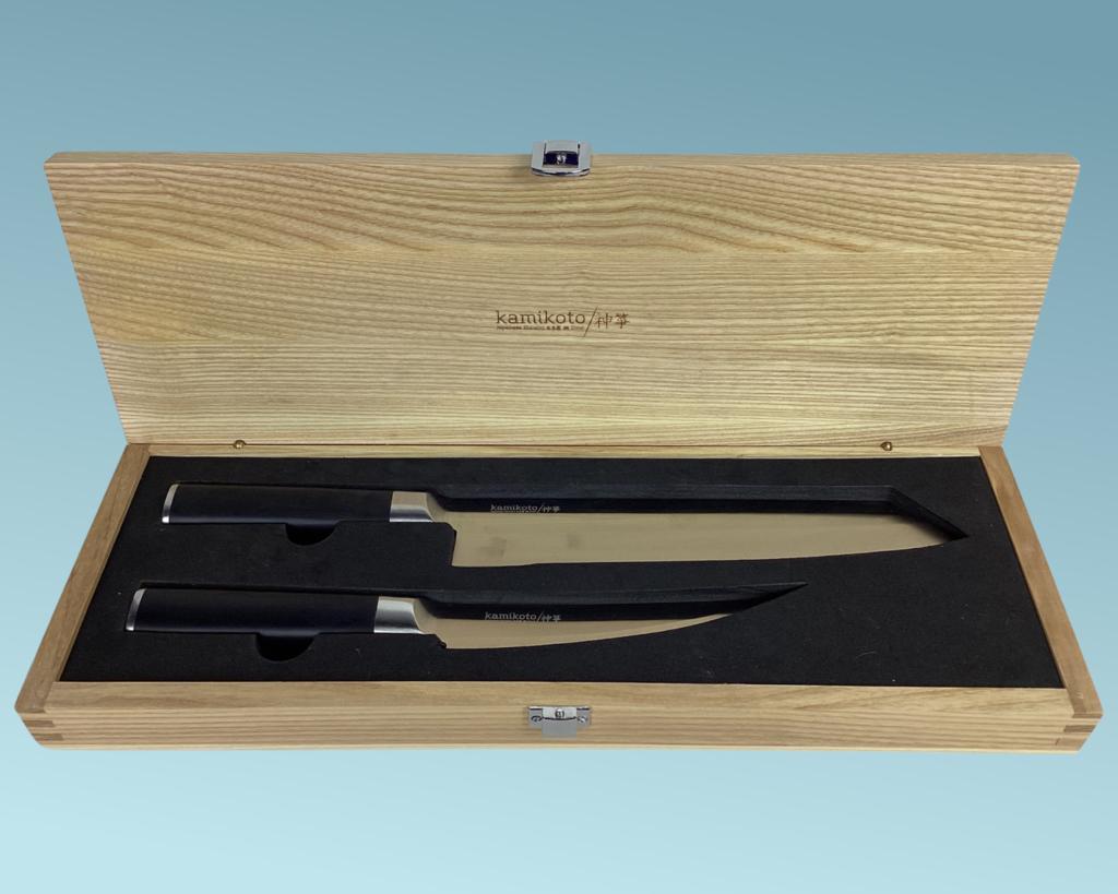 Kamikoto Kensei Chef's Knife Set- New w/ COA (1 of 4)