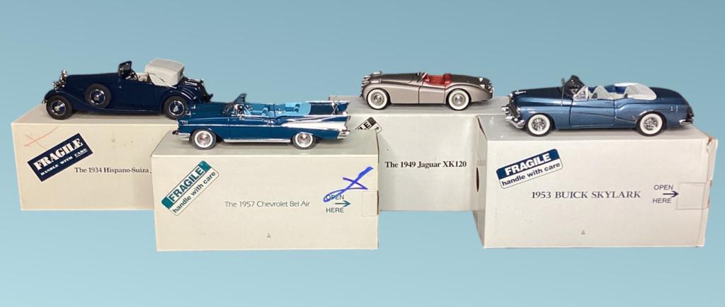 Four Danbury Mint Die-Cast Car/ Automobile Models (1 of 7)