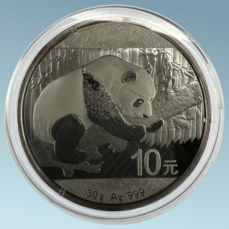 2016 Chinese Panda .999 Silver Bullion Coin (1 of 2)