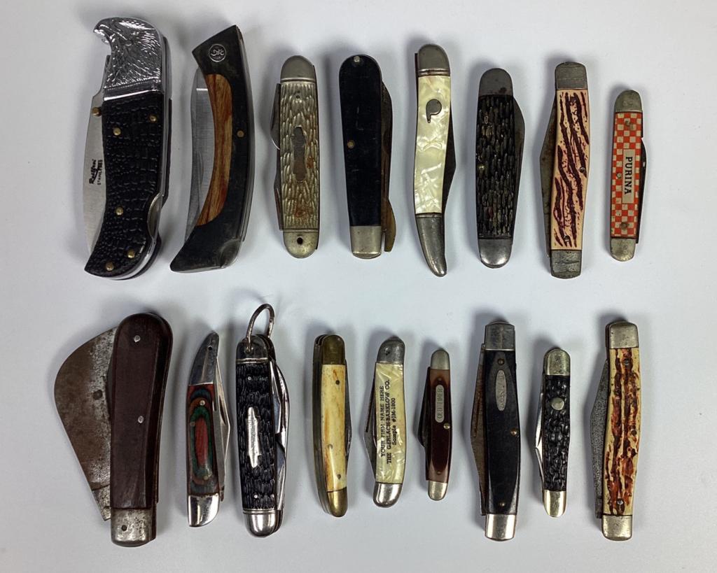 Lot of Vintage Pocket Knives-Imperial, Kamp-King (1 of 3)