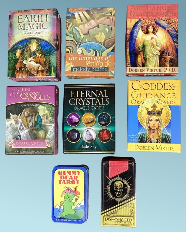 Fortune Telling/ Oracle/ Magic/ Tarot Card Sets (0258) on Jan 10, 2023
