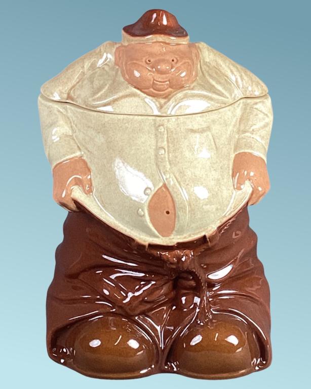 McCoy Art Pottery Chairman of the Board Cookie Jar (1 of 6)