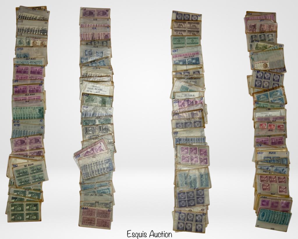 Large Group of Vintage US Stamps (1 of 5)