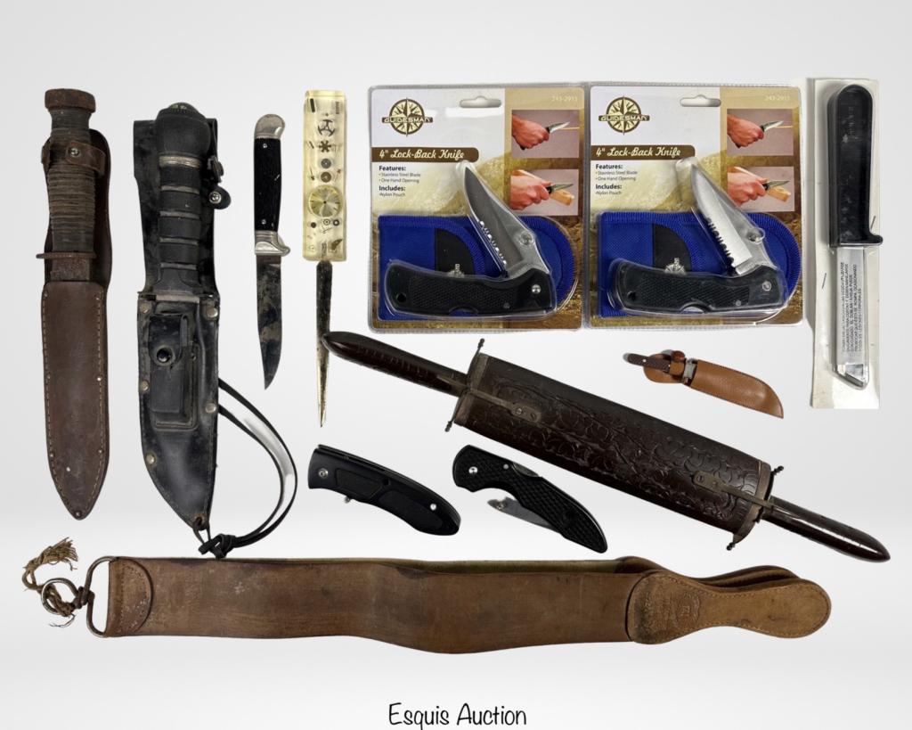 Vintage Pocket Knives, Hunting Knives & Carving Se (1 of 9)