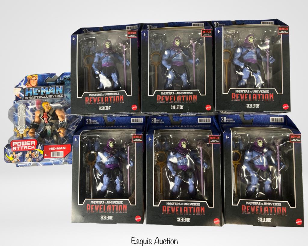 Masters of Universe He-Man Skeletor Action Figures: Masters of Universe- He-Man & Skeletor Action Figures. All New