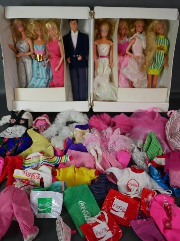 Vintage Barbies & Ken Doll, Clothes Outfit in Case (1 of 5)