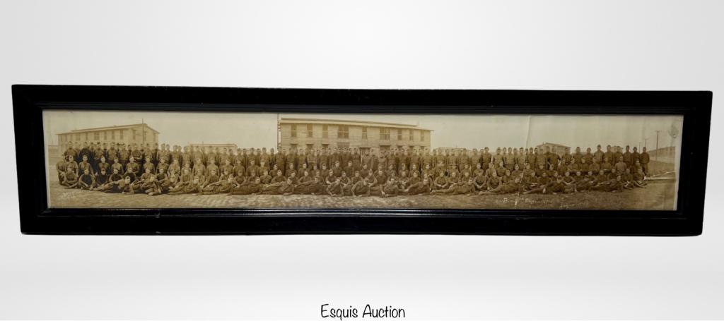 WWI 1919 Large Military Panoramic Unit Photograph (1 of 7)