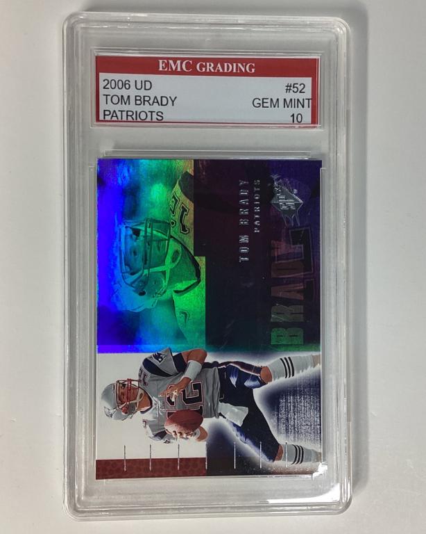 2006 Upper Deck Tom Brady #52 Gem Mint 10 Card (1 of 2)