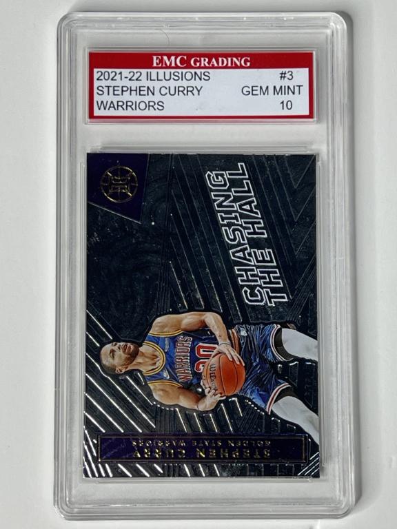 2021-22 Illusions Stephen Curry GEM Mint 10 Card (1 of 2)