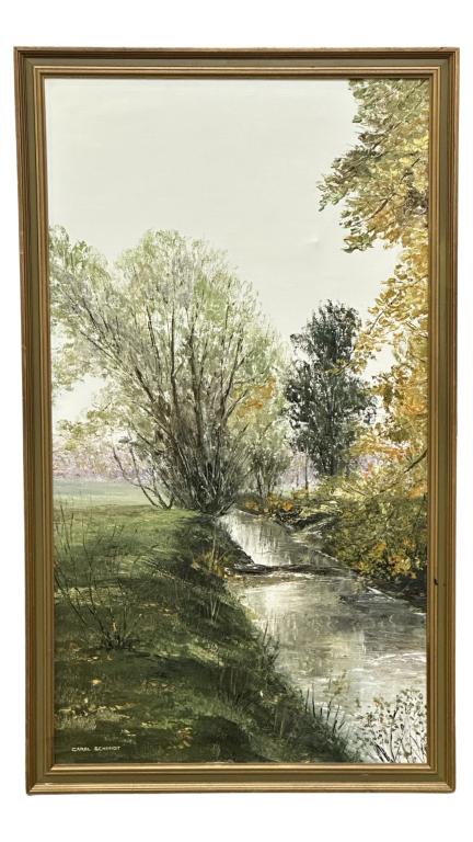 Carol Schmidt- Autumn Landscape Oil Painting (1 of 3)