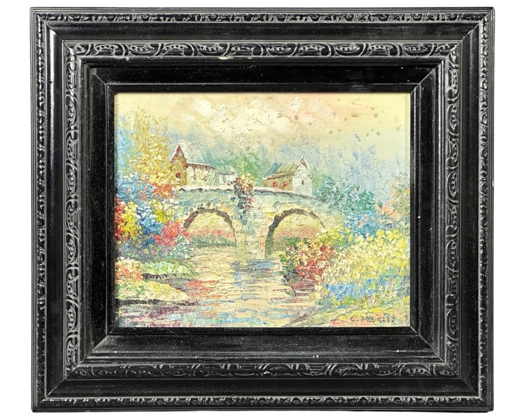 Camille Pissarro (in style) Impressionist Painting (1 of 3)