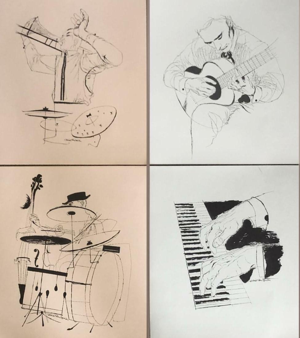 David Stone Martin- Portfolio of Collector Prints (1 of 11)