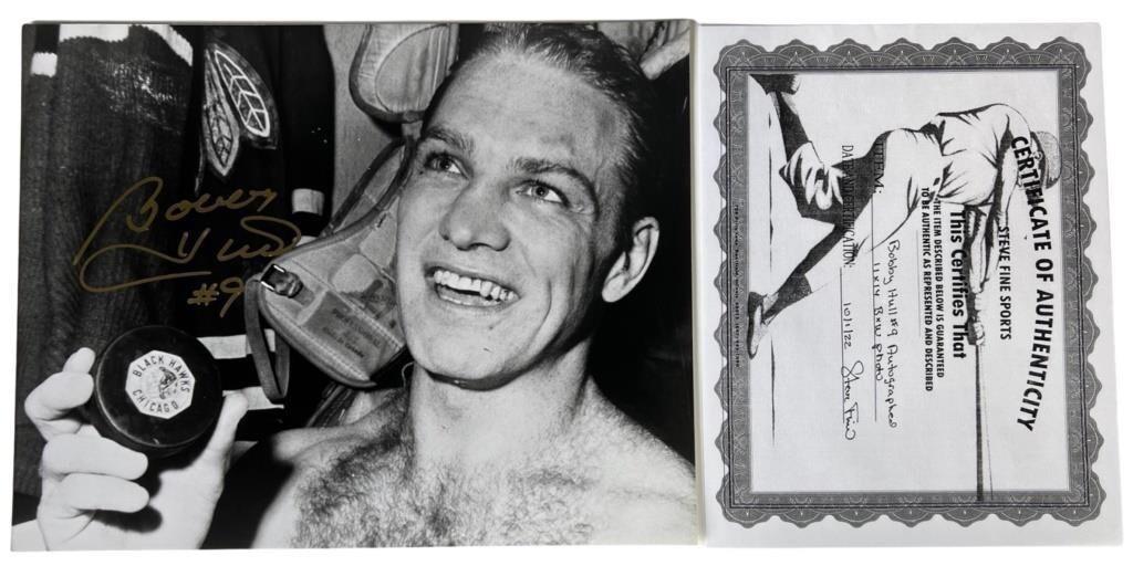Bobby Hull Autographed 11" x 14" Hockey Photograph (1 of 4)