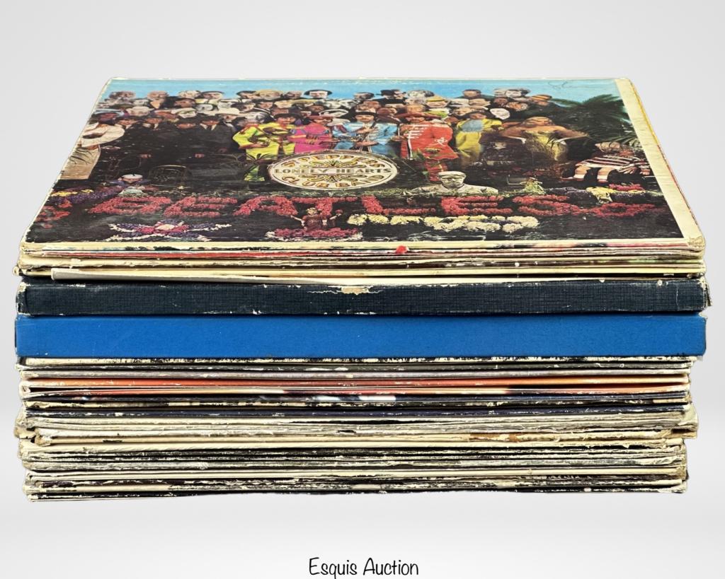 Vintage Vinyl LP Music Records- Beatles, Sting, Se (1 of 7)