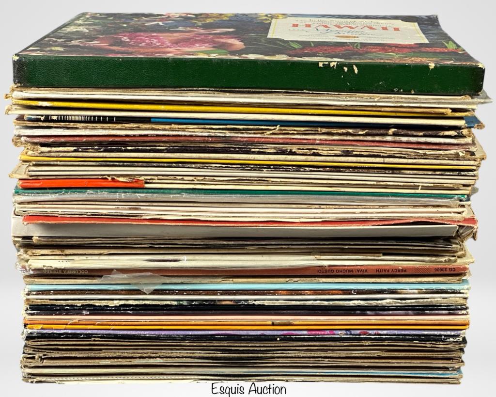 Lot of Vintage LP Vinyl Music Records- Elvis, John (1 of 15)