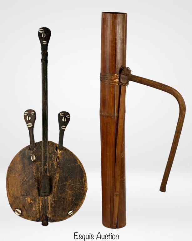 African Primitive Tribal Music Instruments- Kora (1 of 8)