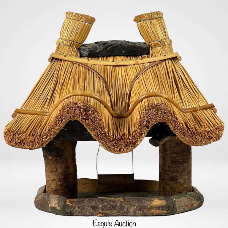 Vintage Large Taunton Bird House by Riverwood, Eng (1 of 6)