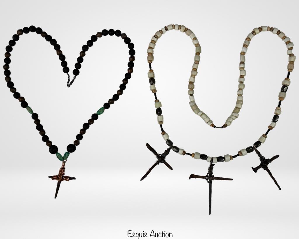 Two Necklaces made with Ancient Roman Nails (1 of 7)