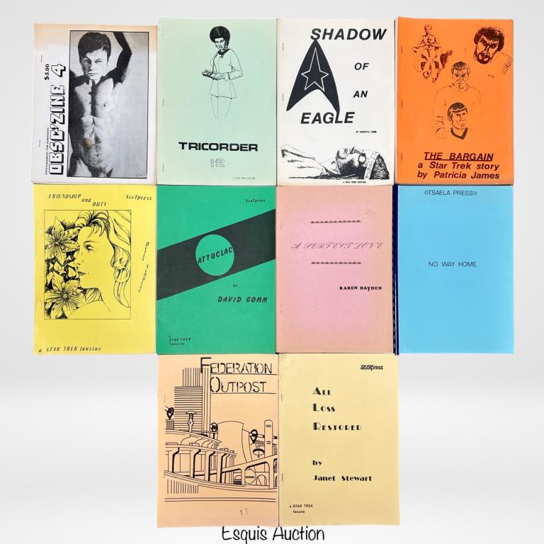 Group of Star Trek Fanzine Books (1 of 4)