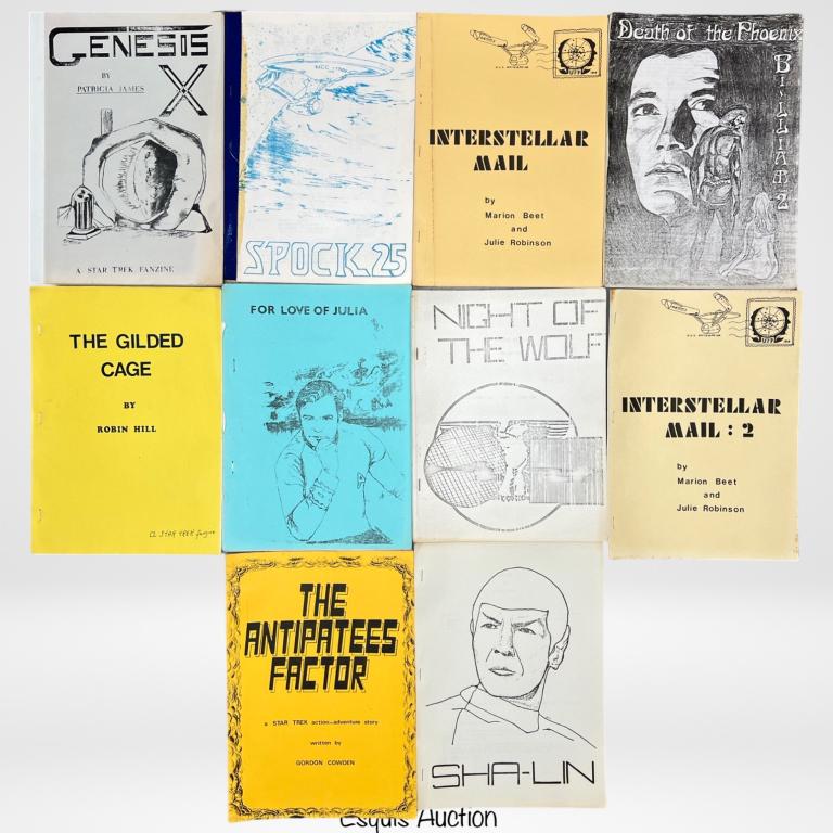 Lot of Star Trek Fanzine Books (1 of 4)