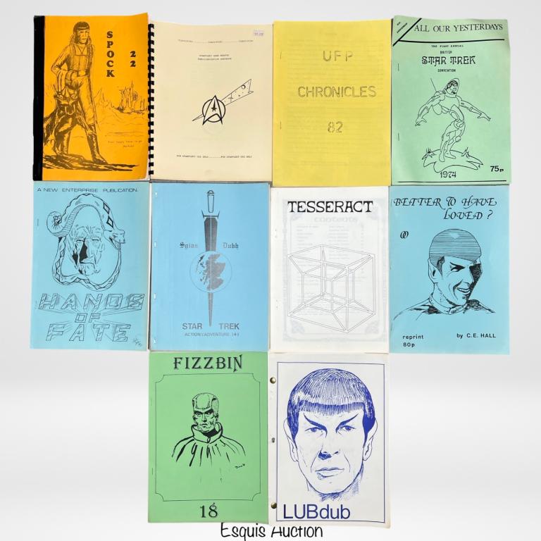 Group of Star Trek Fanzine Books (1 of 4)
