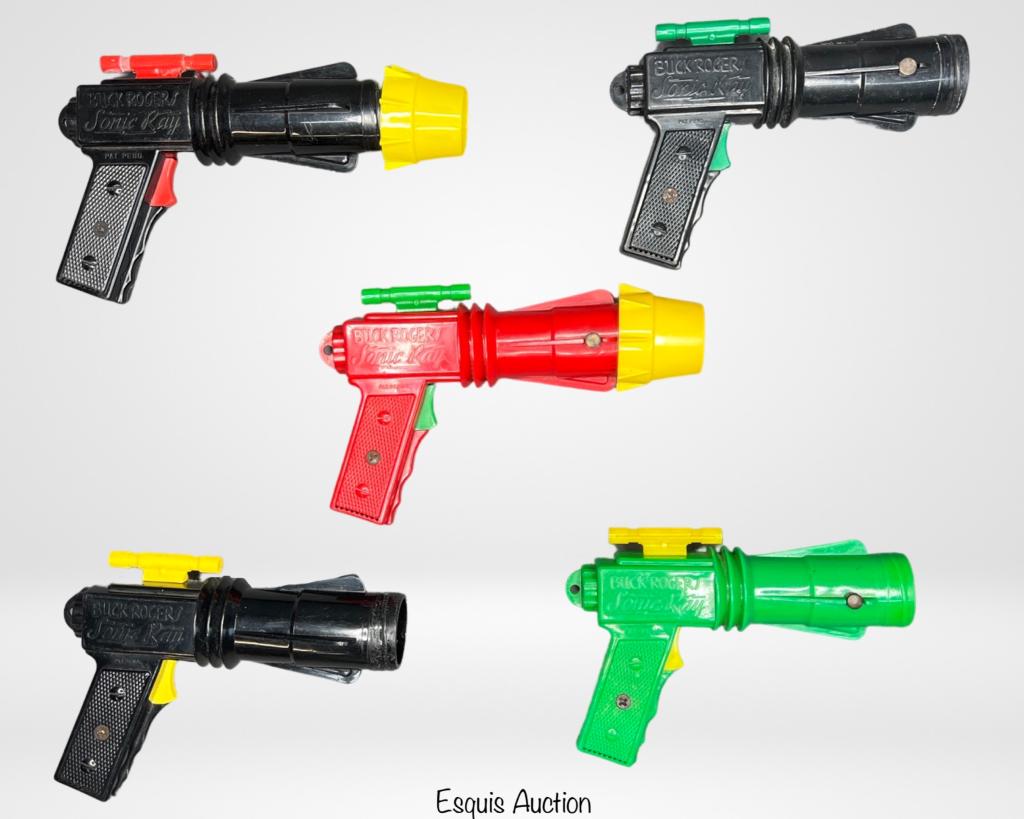 Lot of 1950's Buck Rogers Sonic Ray Space Guns (1 of 4)