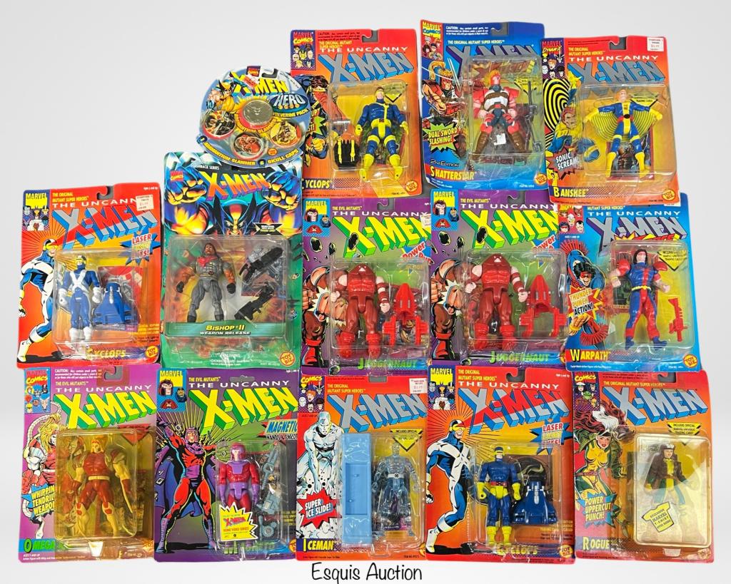Lot of Vintage X-Men Action Figures (1 of 6)