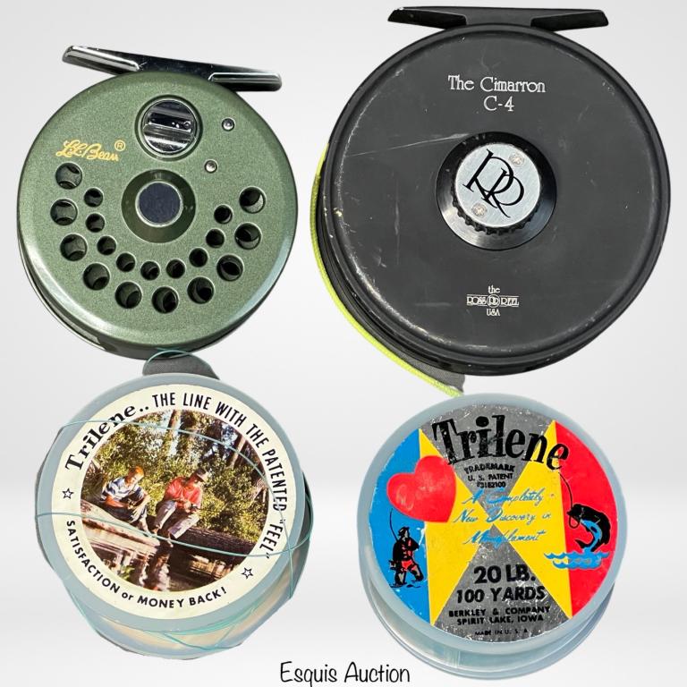 Ross Cimarron 4 Fly Fishing Reel & LL Bean Reel (1 of 4)