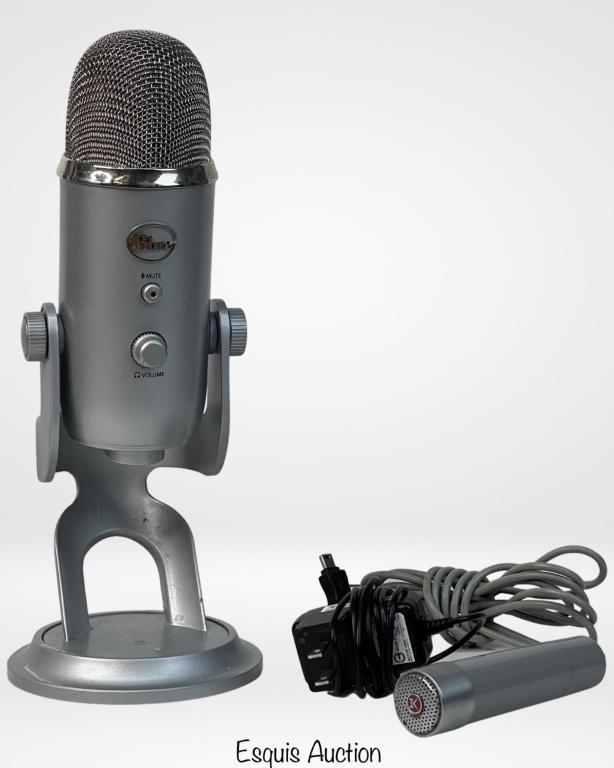 Blue & VM Microphones: Blue & VM Microphones. Untested.