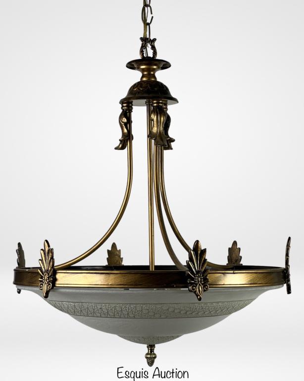 Vintage Elegant Ceiling  Chandelier Dome Pendant (1 of 5)