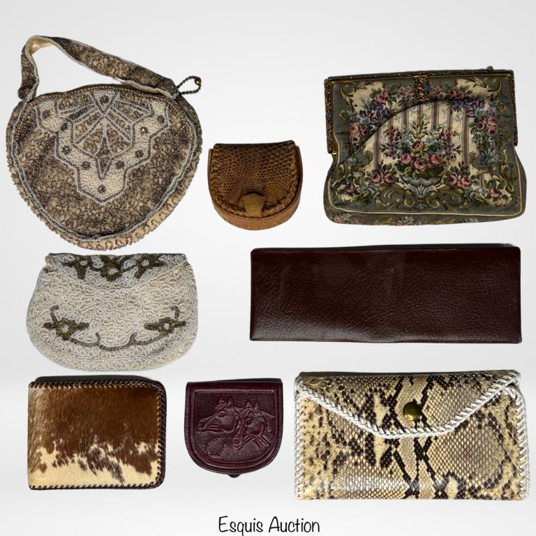 Vintage Ladies Beaded & Embroidered Purses & Walle (1 of 4)