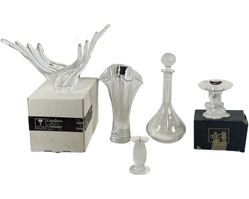 Royales the Champagne French Crystal Art Glass (1 of 12)