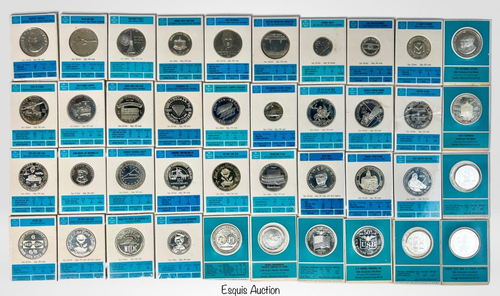 Vintage Franklin Mint Coin Medal Assortment (1 of 7)