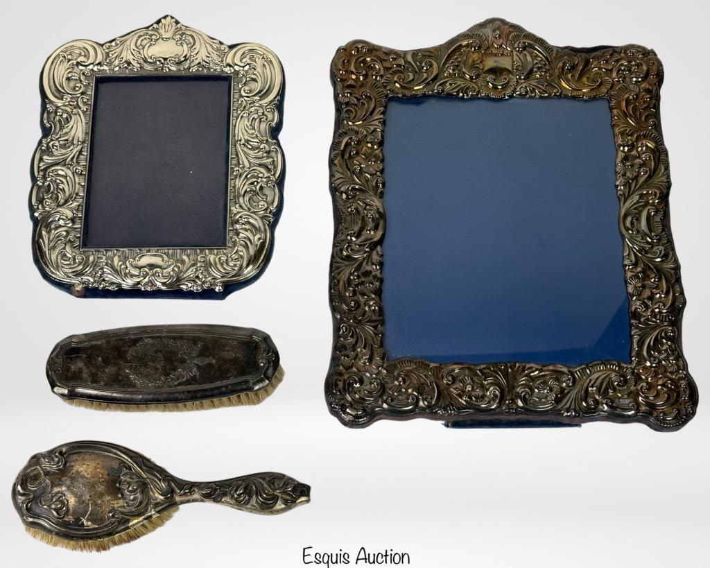 Vintage Tabletop Ornated Photo Frames & Vanity (1 of 7)