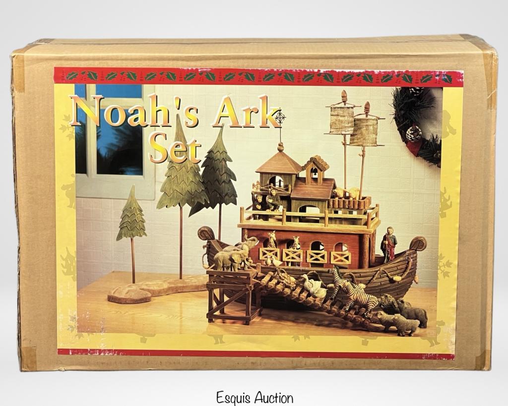 Vintage Large Christmas Noah's Ark Set (1 of 3)