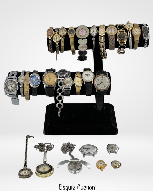 Lot of Vintage Wrist Watches & Novelty Watches (1 of 8)