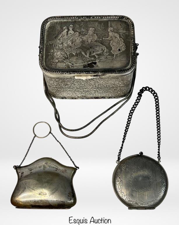 Vintage Harry Rosenfeld Vanity Purse Box (1 of 9)