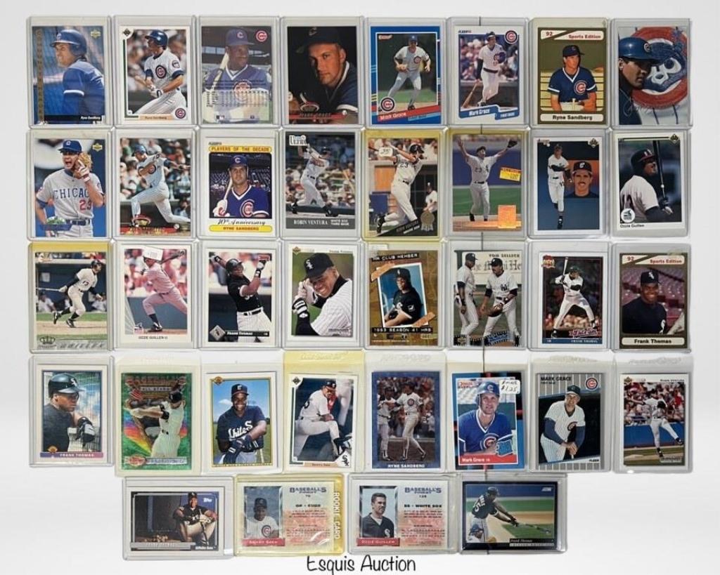 Cubs & Sox Legends Baseball Card Collection (1 of 5)