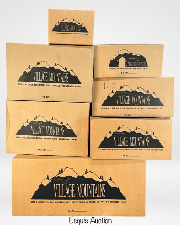 Department 56 Christmas Village Mountains Decorati (1 of 8)