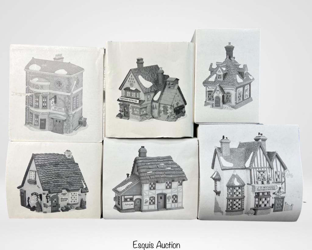 Department 56 Dickens Christmas Village Cottages (1 of 5)